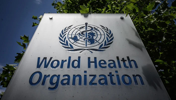 A sign of the World Health Organization (WHO) at their headquarters in Geneva. — AFP/File