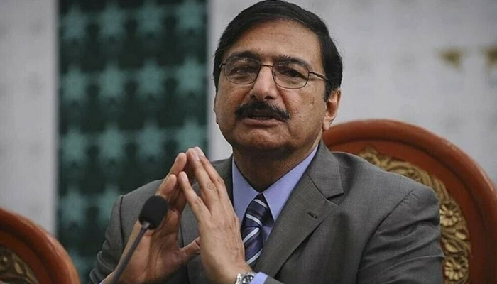 Chairman Pakistan Cricket Board (PCB) Management Committee Zaka Ashraf. — AFP/File