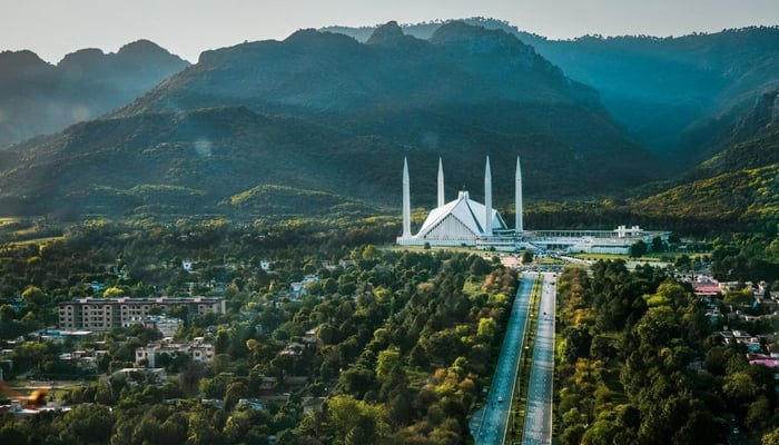 An aerial view of Islamabad city can be seen in this picture released on January 5, 2023. — Facebook/Capital Development Authority