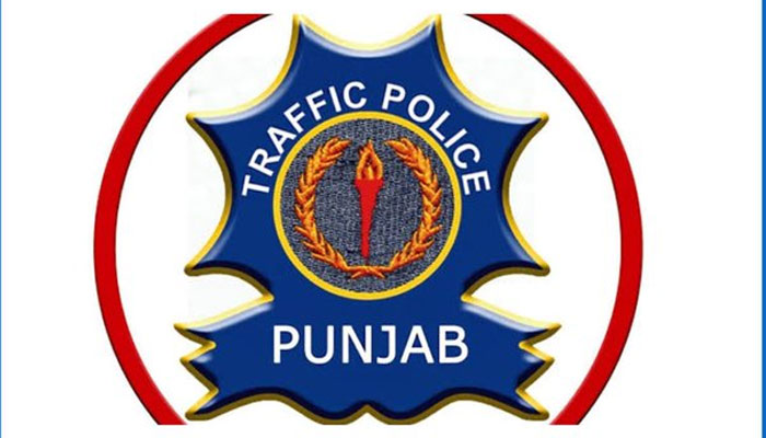 The logo of the Traffic Police Punjab. — x/isb_today