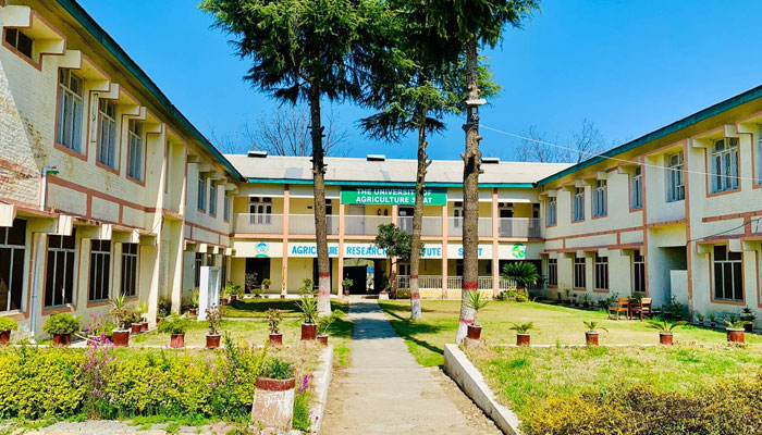 The University of Agriculture Swat building can be seen in this picture released on February 5, 2023. — The University Of Agriculture Swat