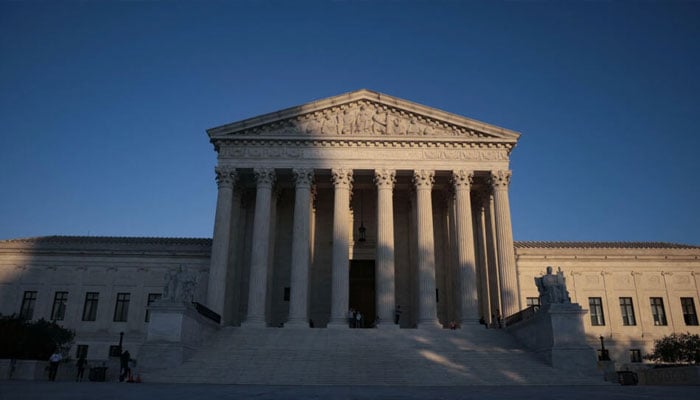 The US Supreme Court photographed on November 8, 2021. — AFP File