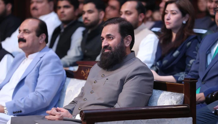 Governor Muhammad Balighur Rehman looks on during a ceremony in this image released on August 14, 2023. — Facebook/Muhammad Baligh Ur Rehman