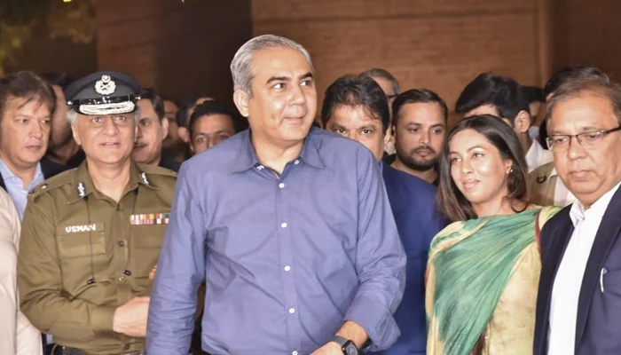 CM Mohsin Naqvi during an inauguration of the Lahore Lahore Aye Festival 2023 on October 29, 2023. — Facebook/Alhamra Lahore Arts Council