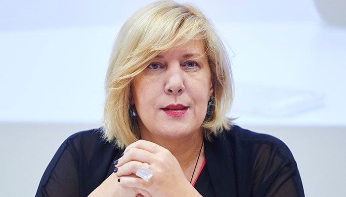 Dunja Mijatovic, the Council of Europe´s Commissioner for Human Rights. — AFP File