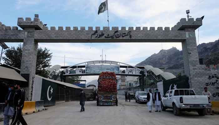 This undated file photo shows a general view of Pakistan Gate Torkham at the Afghan border. — APP File