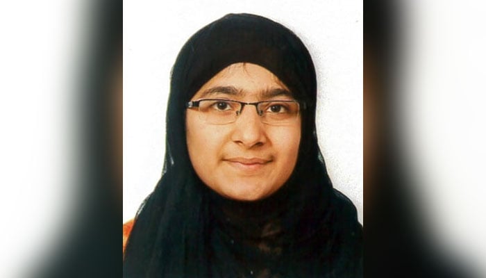 This undated file photograph shows Pakistani girl Saman Abbas who has been missing since May 5, 2021, in Italy. — Arab News