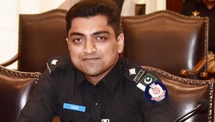 Deputy Superintendent of Police (DSP) Umair Tariq Bajari. — Facebook/Iqbal Hussain