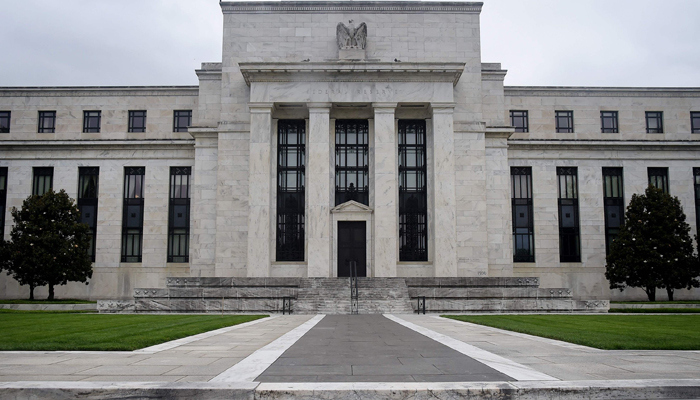 This photo shows the US Federal Reserve in Washington, DC. — AFP/File