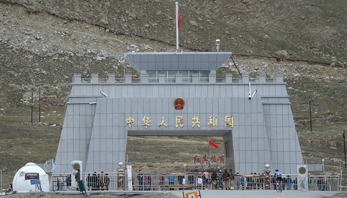 This photo shows a general view of the Pakistan-China Khunjerab Pass.— AFP/File