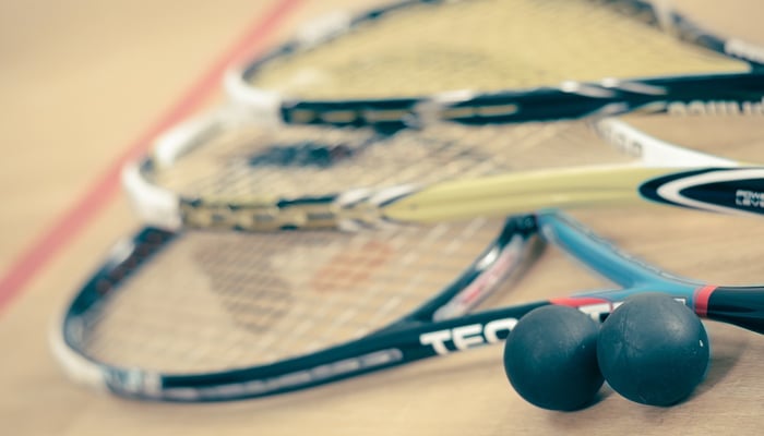 A representational image of the Squash rackets and two balls. — Pixabay/File