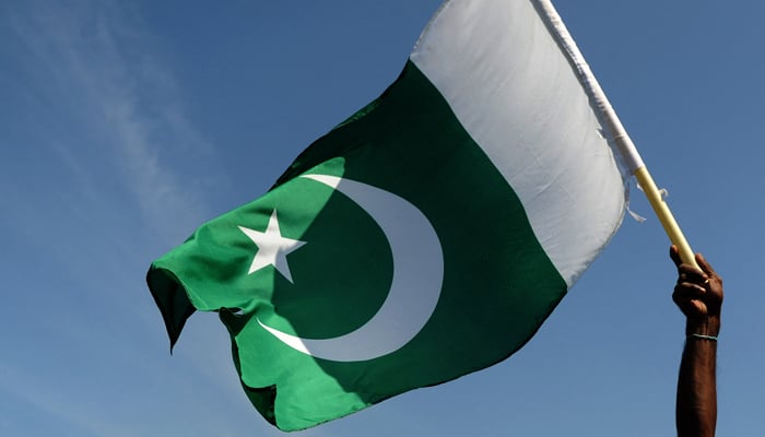 The Pakistani flag can be seen i this image. — AFP/File