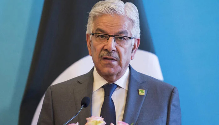 PMLN leader Khawaja Asif. — AFP/File