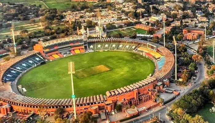The Gaddafi Stadium in Lahore. — x/Osama__Online
