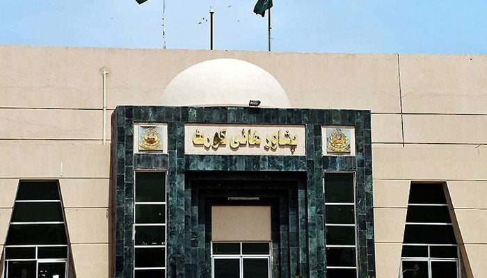 The Peshawar High Court (PHC) building in Peshawar. — APP