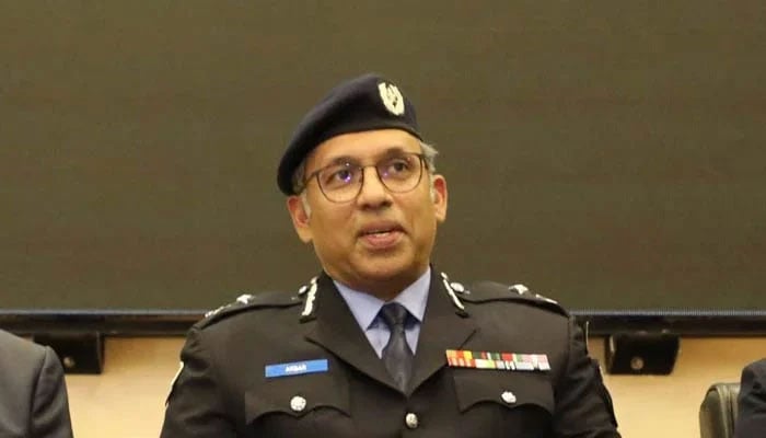 Inspector General of Islamabad Police Dr Akbar Nasir Khan. — Twitter/@akbarnasirkhan