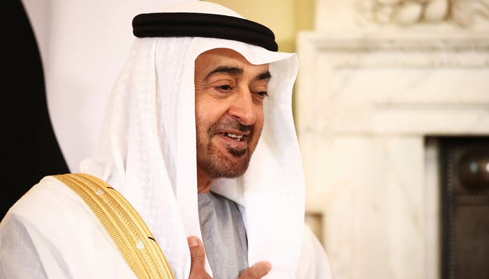 Emirati royal and the third president of the United Arab Emirates Sheikh Mohammed bin Zayed Al Nahyan. — AFP