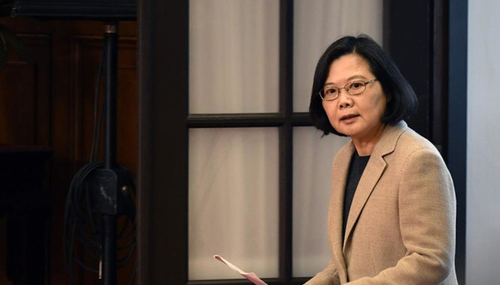 Taiwanese President Tsai Ing-wen. — AFP
