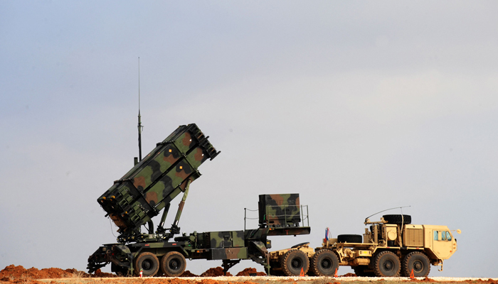 This photo taken on February 04, 2013, shows a Patriot missile launcher system at a Turkish military base in Gaziantep. — AFP