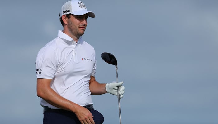 Patrick Cantlay of the US tees off the 13th hole during a pro-am prior to The Sentry at Plantation Course at Kapalua Golf Club on January 03, 2024 in Kapalua, Hawaii. — AFP