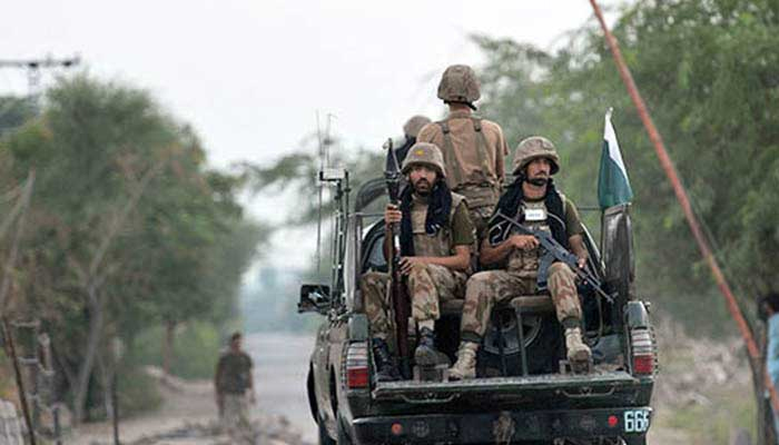 Pakistan army soldiers can be seen in this image. — AFP/File