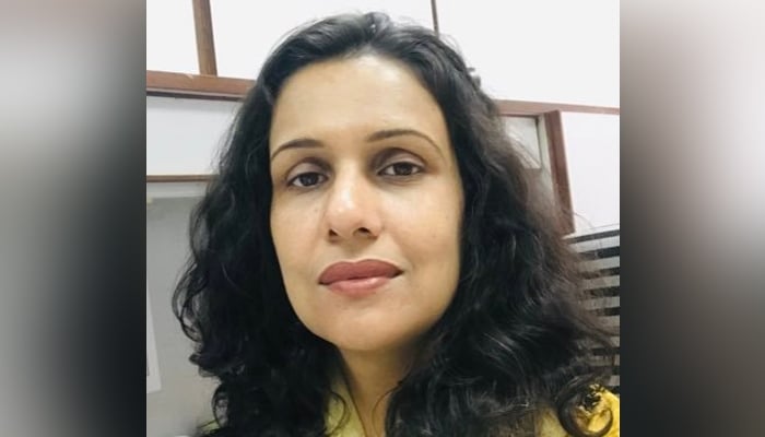 Renowned Sindhi writer, columnist, and social activist Anita Shah. — X/@AnitaLakyary