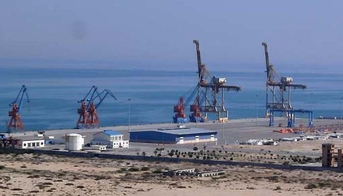A picture of the Gwadar Port. — AFP/File