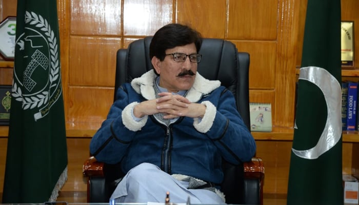 Commissioner of Mardan Division, Shaukat Ali Yousafzai looks on in this image on January 4, 2024. — Facebook/Commissioner Mardan Division Mardan