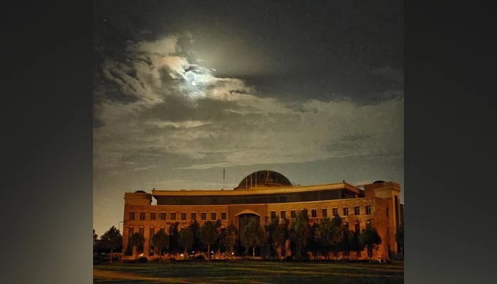 he main office building of the National University of Sciences & Technology (NUST) can be seen in this picture released on September 19, 2022. — Instagram/@nustgram via @faysal_lateef