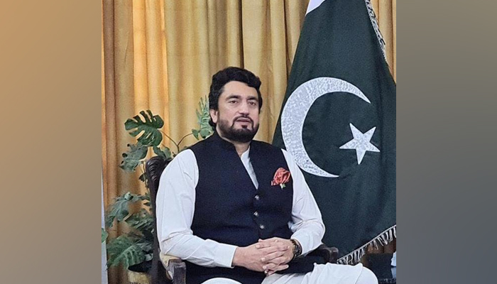 Pakistan Tehreek-e-Insaf leader Shehryar Afridi can be seen in this image released on August 14, 2023. — Facebook/Shehryar Khan Afridi