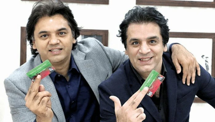 A file photo of Usman Dar (left) with his brother Umar Dar. — Facebook/Usman Dar