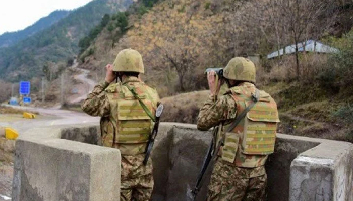 Pakistan Army soldiers man a post at the Line of Control (LoC). — AFP/File