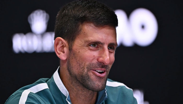 Novak Djokovic is preparing to defend his Australian Open title. — AFP