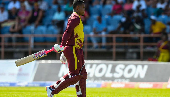 Shimron Hetmyer of West Indies.— AFP