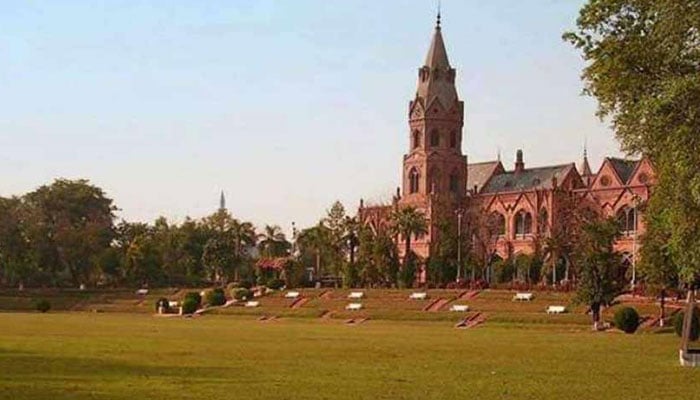 The Government College University (GCU) Lahore. — APP File