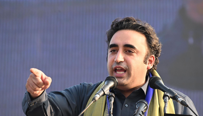Pakistan Peoples Party (PPP) Chairman Bilawal Bhutto Zardari addresses an election rally at the Hockey Ground, Bahawalpur on January 13, 2024. —Facebook/Pakistan Peoples Party - PPP