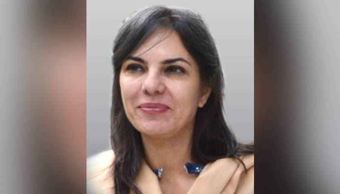 A feminist researcher, activist, and writer Dr Afiya Shehrbano Zia. — TABADLAB Website