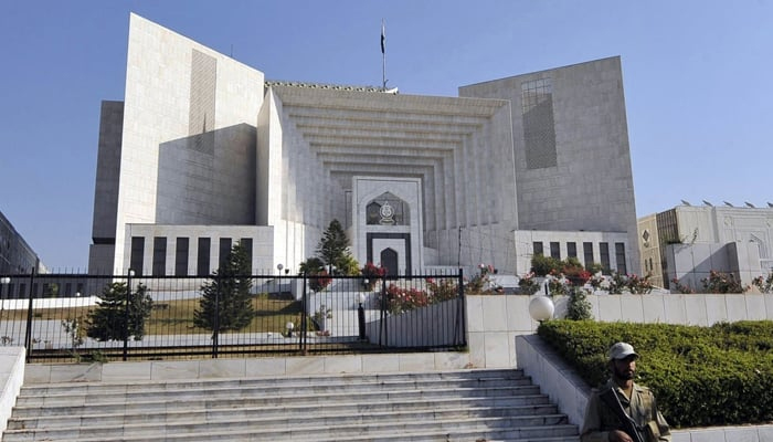 The Supreme Court of Pakistan building can be seen in this picture. — AFP/File