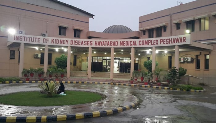 The Institute of Kidney Diseases (IKD) in Peshawar can be seen in this image. — Facebook/The Institute of Kidney Diseases (IKD)