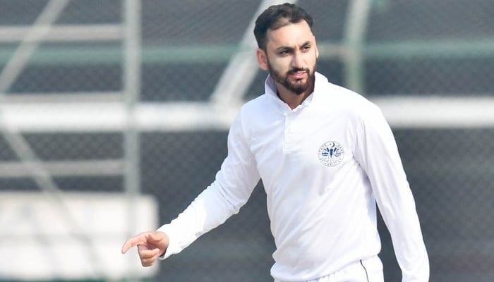 Pakistani cricketer Salman Ali Agha during the President’s Trophy cricket tournament on January 14, 2024. — Facebook/Pakistan Cricket Team