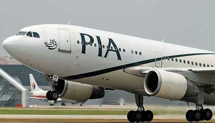 An airplane of the national flag carrier of Pakistan is seen in this file photo. — AFP/File