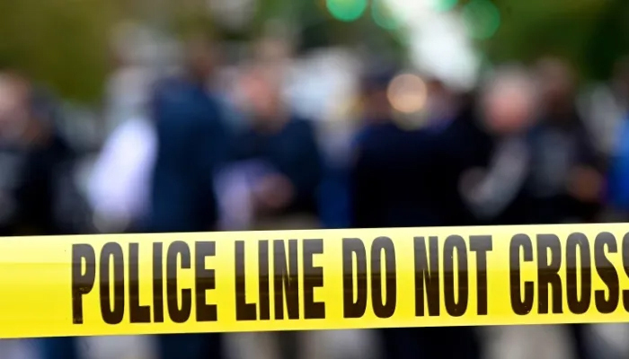 Police tape can be seen in this image. — AFP/File