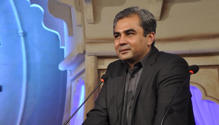 Chief Minister Mohsin Naqvi can be seen in this image. — Facebook/Mohsin Naqvi