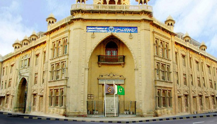 The Karachi Chamber of Commerce & Industry (KCCI) building. — Facebook/kcciofficial