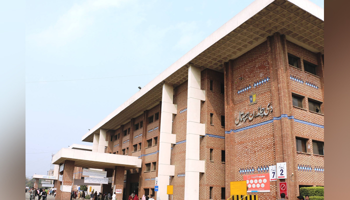The Childrens Hospital, Lahore building can be seen on September 25, 2022. — Facebook/The Childrens Hospital UCHS, Lahore