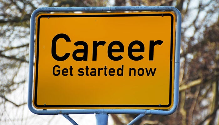A representational image of a signpost that reads Career Get started now. — Pixabay