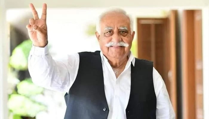 GDA candidate from Karachi’s PS-105 Irfanullah Khan Marwat. — Facebook/irfanullahkhan.marwat.75