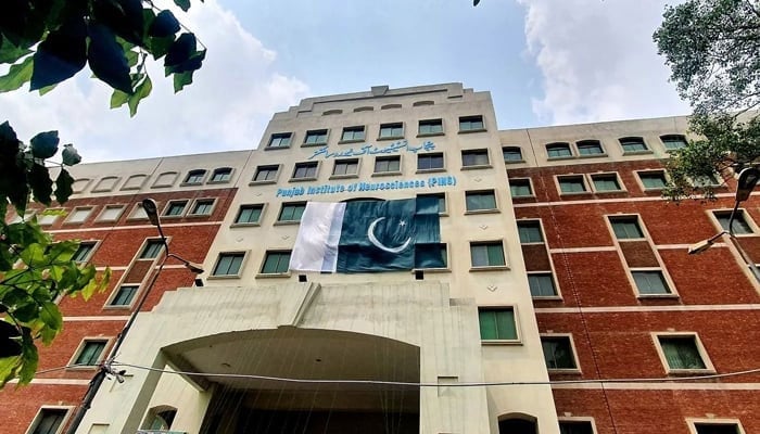 The Punjab Institute of Neurosciences (PINS) building can be seen in this picture released on August 15, 2021. — Facebook/Punjab Institute of Neurosciences - PINS