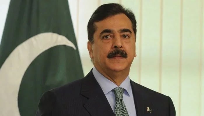 Former prime minister Syed Yusuf Raza Gillani can be seen in this image. — APP/File