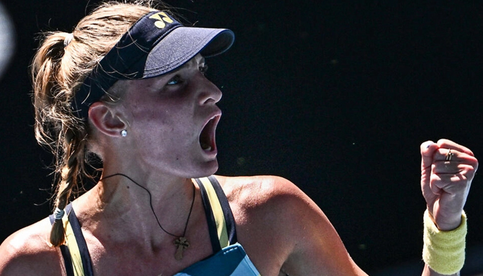 Ukrainian qualifier Dayana Yastremska can be seen in this image. — AFP/File